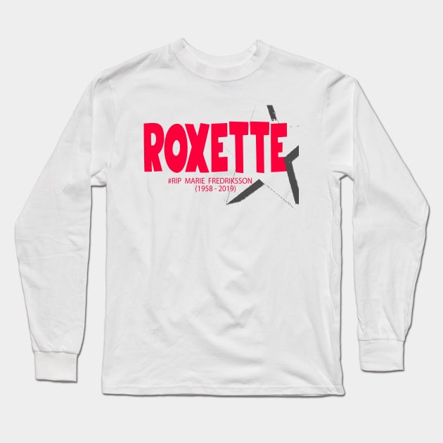 Roxette Marie Fredriksson Long Sleeve T-Shirt by Anvist